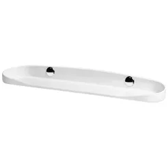 Wandregal Bisk Sandra 59 cm, weiß