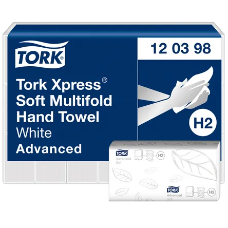 Hand Towel Zigzag Tork Advanced soft (3-panel)