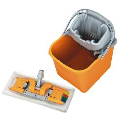 Sada na úklid: kbelík 20 l, vytlačovadlo, rámování, mop PIKO I Splast