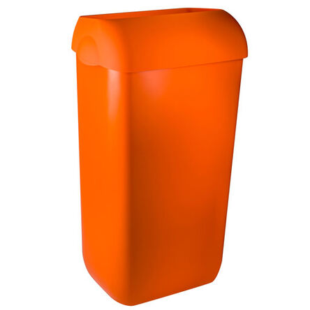 Kosz na odpady pomarańczowy
