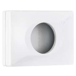 Hygienic waste bags dispenser white