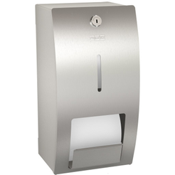 Toilet paper holder Ø max 120 mm with a roll up STRATOS