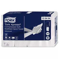 Tork Xpress 4-Ply Paper Towels 2400 pcs, white recycled paper and cellulose