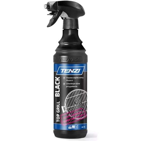 Płyn na przypalenia do piekarnika i grilla Tenzi Top Grill Black 600 ml spray