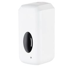 Dispensador sin contacto de gel desinfectante o jabón 1000 ml, plástico ABS blanco