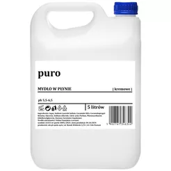 Krémové tekuté mýdlo PURO 5 litrů