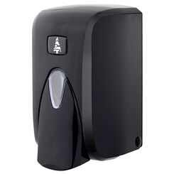 Dispensador de jabón líquido ECO 0.5 litros plástico negro