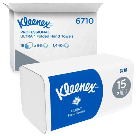 Folded paper towel 2880 pieces KLEENEX@ ULTRA SOFT 