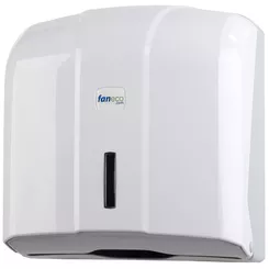 Podajnik ręczników ZZ Faneco POP, białe tworzywo ABS