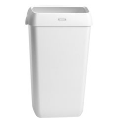 Cubo de basura de 25 litros Katrin INCLUSIVE de plástico blanco