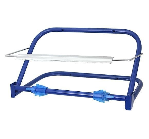 Sanitario industrial wipe holder, blue steel
