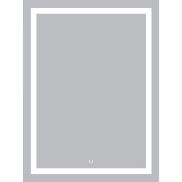 Lustro Bravo z oświetleniem LED 60 × 80 cm