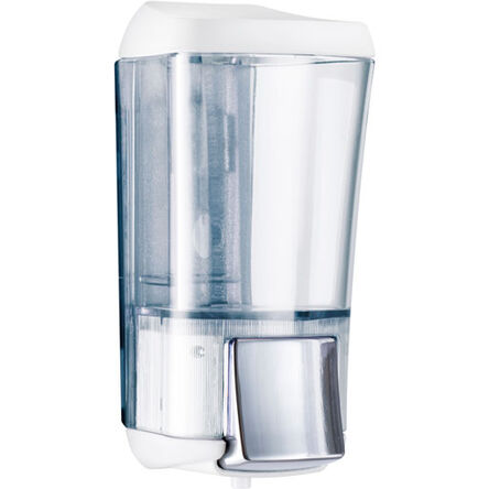 Dispensador de jabón líquido Mar Plast 0.17 litros plástico blanco
