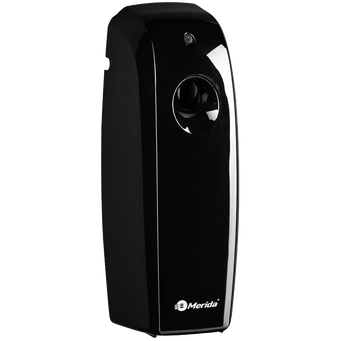 Digital air freshener dispenser Merida COMO plastic black