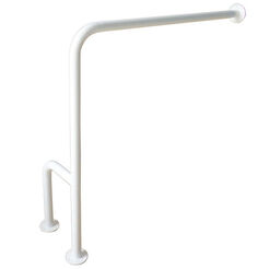 Grab bar for disabled white steel fi 25 mm 800 mm