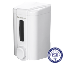 Atestowany dyspenser na mydło w płynie dolewane do kanistra