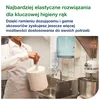 Dozownik do mydła i dezynfekcji z ramieniem dozującym Tork 564100 S4, białe ABS – przykład użytkowania