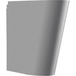 Cover for washbasin siphon - RONDO semi-pedestal 160 × 390 × 430 mm glossy Franke