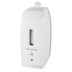 Bezdotykowy dozownik do mydła w płynie AL1 Bisk 1000 ml, białe tworzywo ABS