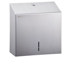 Spender für ZZ Merida STELLA MAXI Papiertücher, mattes Stahl