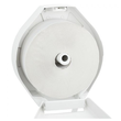Pojemnik na papier toaletowy Merida TOP MEGA Maxi plastik biało - szary
