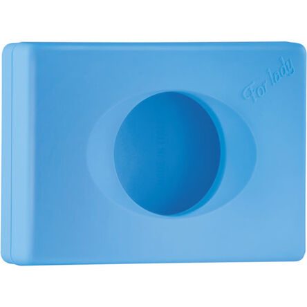 Podajnik na foliowe woreczki higieniczne niebieski