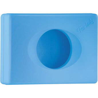 Pojemnik na woreczki foliowe higieniczne niebieski