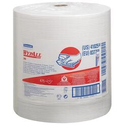 Čistiaca utierka z netkanej textílie v rolke Kimberly Clark WYPALL X80 1 vrstva celulóza biela