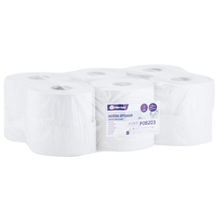 Toaletný papier Merida Optimum 12 roliek 2 vrstvy 140 m priemer 19 cm biela makulatura