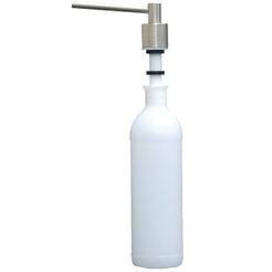 Dispensador de jabón líquido de encimera Merida WALEC 1000 ml, latón mate