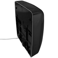 Czarna profesjonalna suszarka elektryczna HALNY