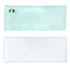 Staubmopp aus Mikrofaser mit Schleifpad 40 x 13 cm