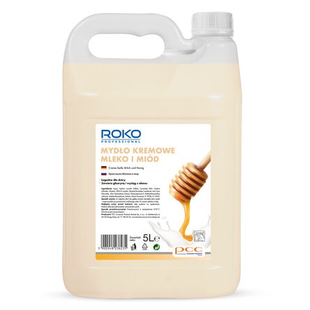 Liquid Soap ROKO Milk and Honey 5 liters