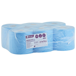 Toaletný papier v rolke Merida TOP MINI 6 ks modrý 122 m celulóza