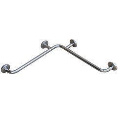 Stainless steel shower grab bar for disabled 600 x 600 mm