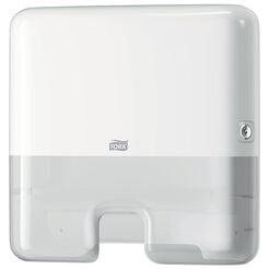 Dávkovač na papierové utierky viacpanelové Tork Xpress mini, biele ABS