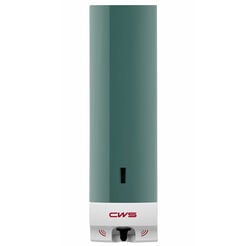 Dispensador automático de jabón espumoso CWS Hygiene 500 ml, plástico ABS verde