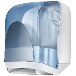Dispensador de toallas de papel en rollo de dosificación central Sanitario, plástico transparente ABS