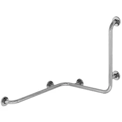 Rechter Dreiarms Duschenhalter Faneco ⌀ 32 mm 60 x 60 x 60 cm Edelstahl poliert