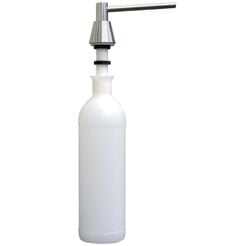 Dispensador de jabón líquido de encimera Merida CONO 1000 ml, latón mate
