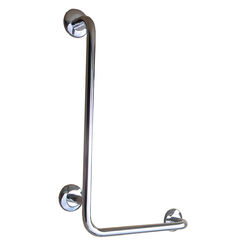 Angle grab rail for disabled person
