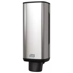 Dozownik do mydła w piance Tork S4 1000 ml, stal nierdzewna i czarne tworzywo ABS