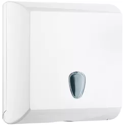 Dispensador de toallas de papel Sanitario, plástico ABS blanco