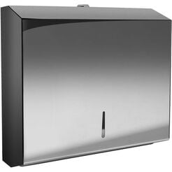 Paper towel dispenser ZZ Bisk MASTERLINE, polished stainless steel