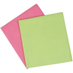 Utěrka z mikrovlákna POLISH Merida 2 kusy 36 x 40 cm světle zelená + světle růžová