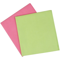 Utěrka z mikrovlákna POLISH Merida 2 kusy 36 x 40 cm světle zelená + světle růžová