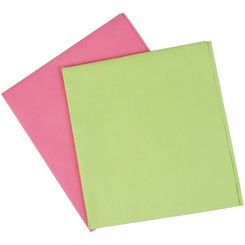 Paño de microfibra POLISH Merida 2 piezas 36 x 40 cm verde claro + rosa claro