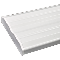 Składane białe siedzisko prysznicowe do łazienki dla osób starszych i niepełnosprawnych