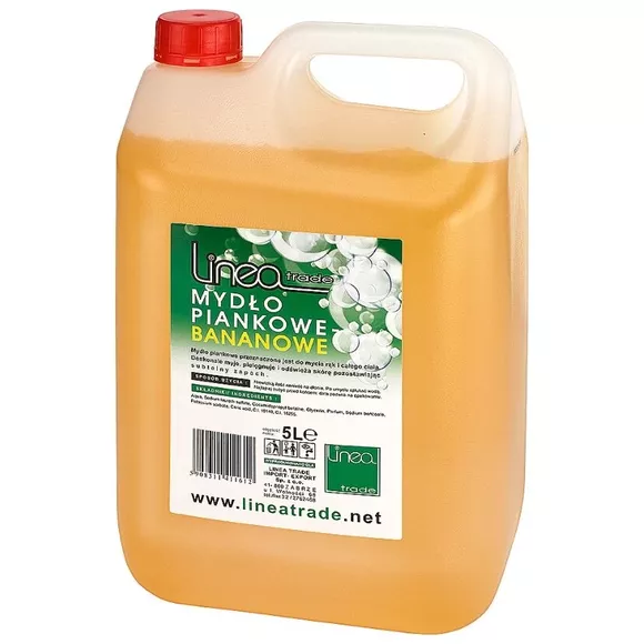 Mydło w pianie Bananowe 5 litrów