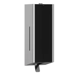 Dozownik do mydła w pianie 650 ml KWC Exos, stal kolor czarny